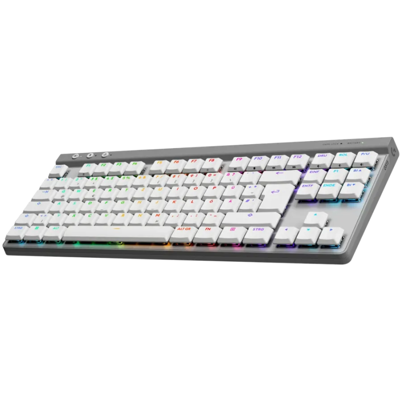 LOGITECH G515 LIGHTSPEED TKL - WHITE - US INT'L - 2.4GHZ/BT- EMEA28i-935 - TACTILE - 1