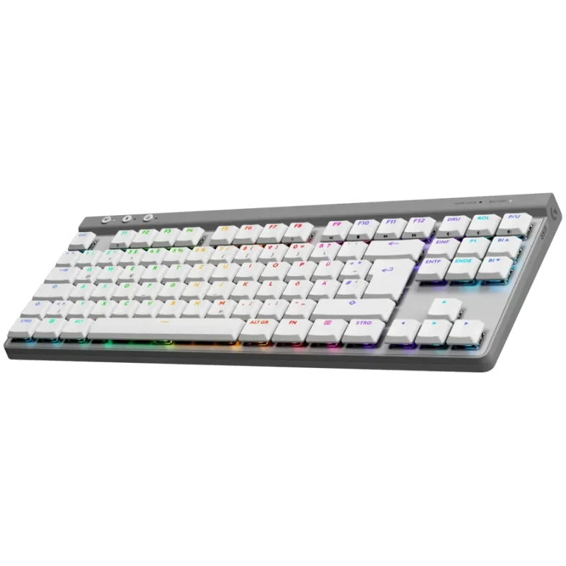LOGITECH G515 LIGHTSPEED TKL - WHITE - US INT'L - 2.4GHZ/BT- EMEA28i-935 - TACTILE - 1