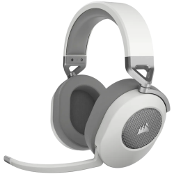 CORSAIR HS65 WIRELESS Gaming Headset, White (EU), v2 - 1