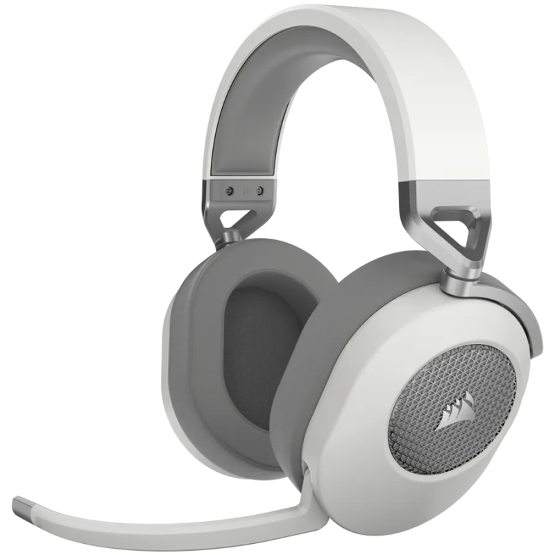 CORSAIR HS65 WIRELESS Gaming Headset, White (EU), v2 - 1