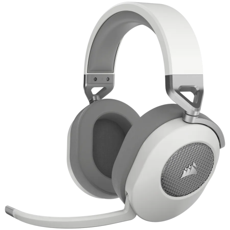 CORSAIR HS65 WIRELESS Gaming Headset, White (EU), v2 - 1