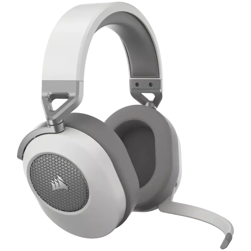 CORSAIR HS65 WIRELESS Gaming Headset, White (EU), v2 - 1