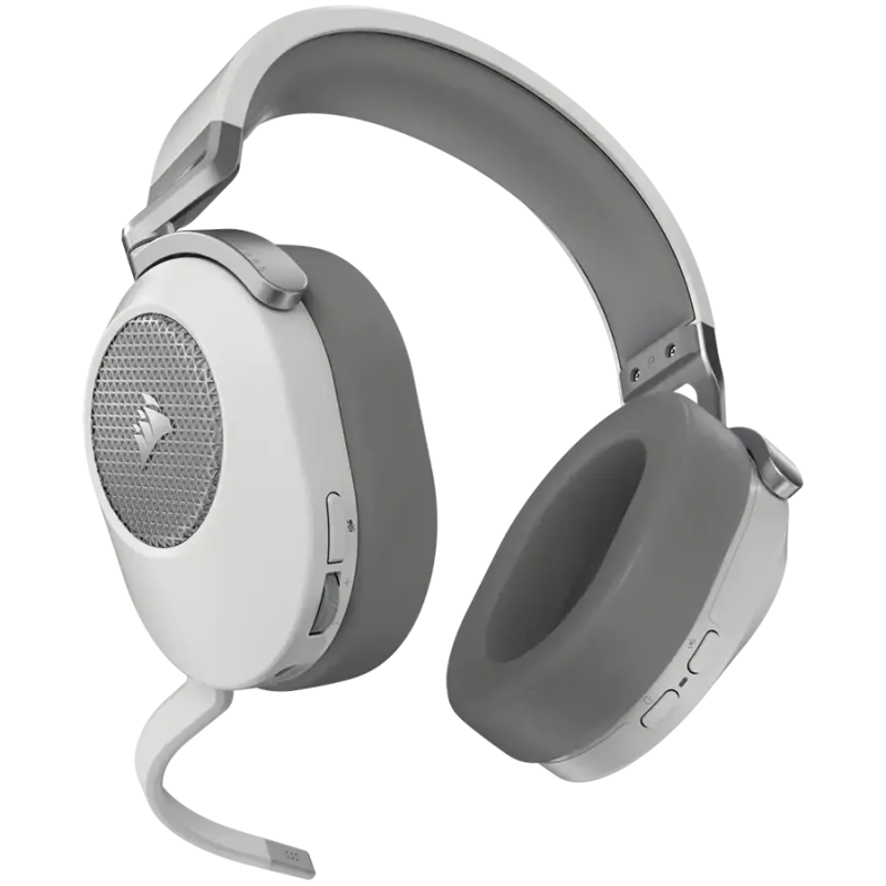 CORSAIR HS65 WIRELESS Gaming Headset, White (EU), v2 - 1