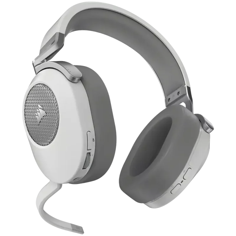 CORSAIR HS65 WIRELESS Gaming Headset, White (EU), v2 - 1