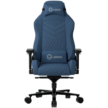 LORGAR Ace 422, Gaming chair, Anti-stain durable fabric, 1.8 mm metal frame, multiblock mechanism, 4D armrests, 5 Star aluminium