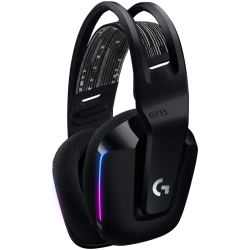 LOGITECH G733 LIGHTSPEED Wireless RGB Gaming Headset - BLACK - 2