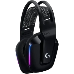 LOGITECH G733 LIGHTSPEED Wireless RGB Gaming Headset - BLACK - 2