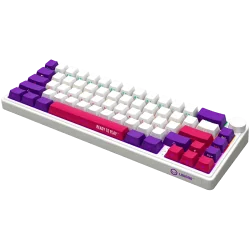 LORGAR KBP70MW, Wireless 65% Mechanical Gaming Keyboard Pro, White, EN layout - 2
