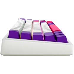 LORGAR KBP70MW, Wireless 65% Mechanical Gaming Keyboard Pro, White, EN layout - 4