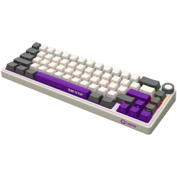 LORGAR KBP70MW, Wireless 65% Mechanical Gaming Keyboard Pro, Beige, EN layout - 2