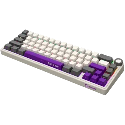 LORGAR KBP70MW, Wireless 65% Mechanical Gaming Keyboard Pro, Beige, EN layout - 2