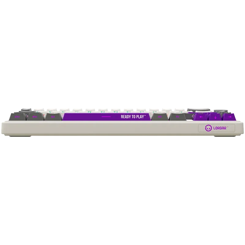 LORGAR KBP70MW, Wireless 65% Mechanical Gaming Keyboard Pro, Beige, EN layout - 1