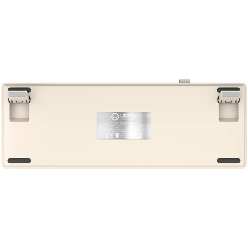LORGAR KBP70MW, Wireless 65% Mechanical Gaming Keyboard Pro, Beige, EN layout - 1