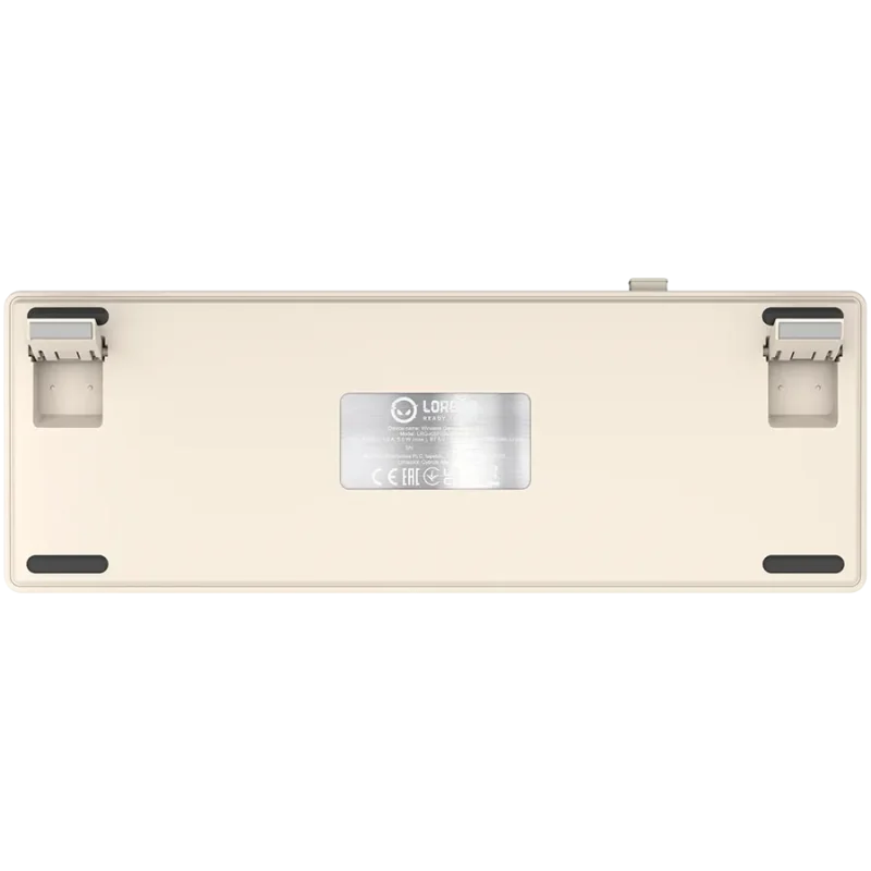 LORGAR KBP70MW, Wireless 65% Mechanical Gaming Keyboard Pro, Beige, EN layout - 1