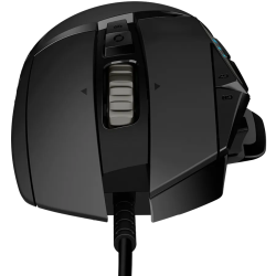 LOGITECH G502 Corded Gaming Mouse - HERO - BLACK - USB - EER2 - 3