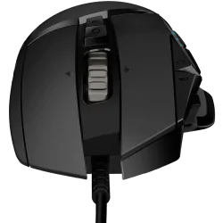 LOGITECH G502 Corded Gaming Mouse - HERO - BLACK - USB - EER2 - 3