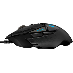 LOGITECH G502 Corded Gaming Mouse - HERO - BLACK - USB - EER2 - 6