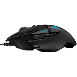 LOGITECH G502 Corded Gaming Mouse - HERO - BLACK - USB - EER2 - 6
