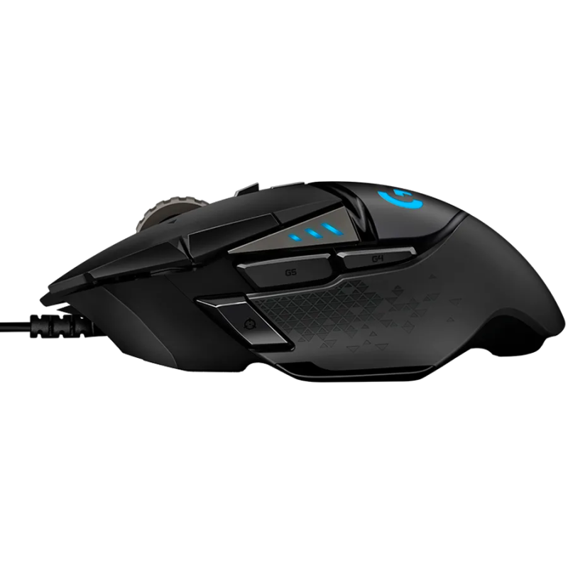 LOGITECH G502 Corded Gaming Mouse - HERO - BLACK - USB - EER2 - 1