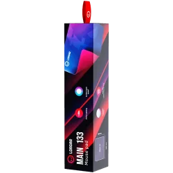 Lorgar Main 133, Gaming mouse pad, High-speed surface, Purple anti-slip rubber base, size: 360mm x 300mm x 3mm, weight 0.2kg - 7
