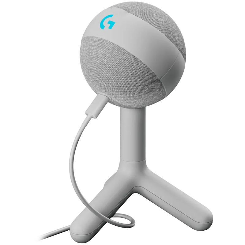 LOGITECH G Yeti Orb RGB Gaming Microphone - LIGHTSYNC - OFF WHITE - USB - 1