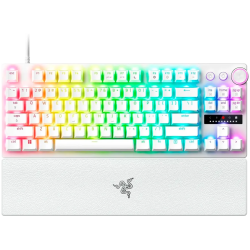 RAZER Huntsman V3 Pro Tenkeyless Gaming Keyboard - White - US Layout - 1