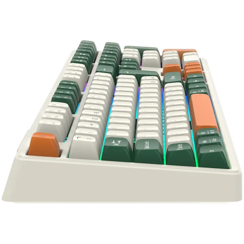 CANYON keyboard Shadder GKW-11 Mech RGB UK/US Wireless White - 1