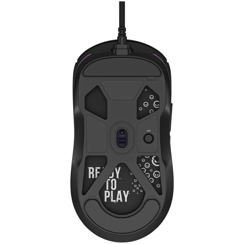 LORGAR MSA10, Ultralight Wired Gaming Mouse Advanced, black - 1