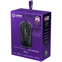 LORGAR MSA10, Ultralight Wired Gaming Mouse Advanced, black - 8