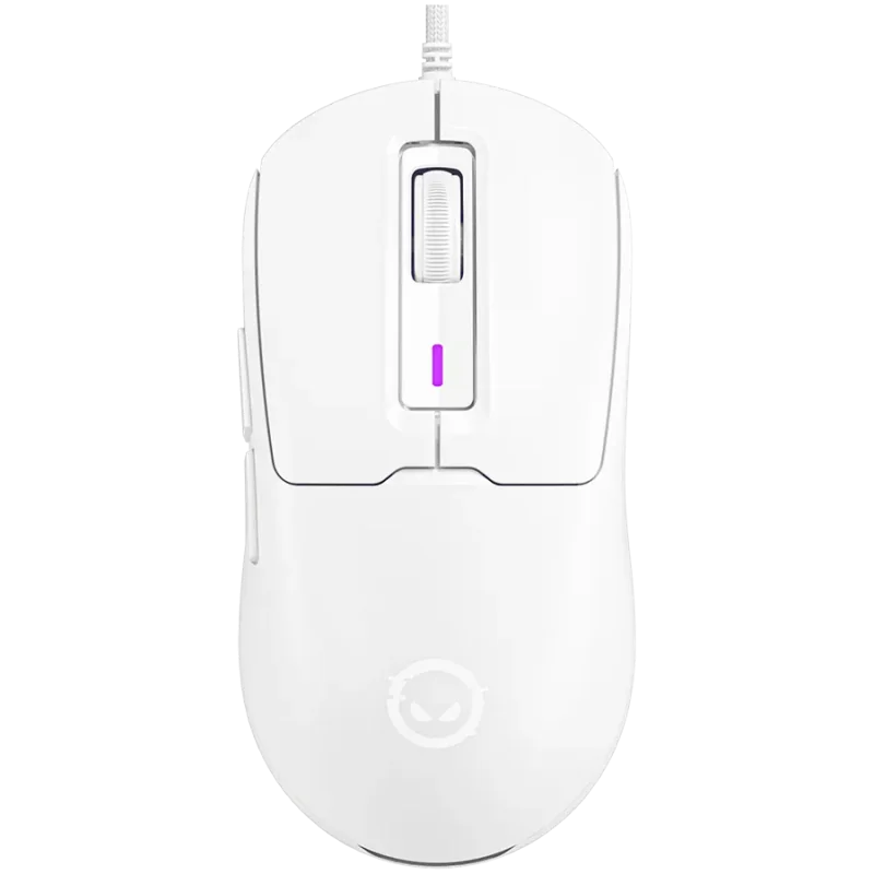 LORGAR MSA10, Ultralight Wired Gaming Mouse Advanced, white - 1