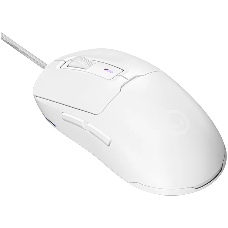 LORGAR MSA10, Ultralight Wired Gaming Mouse Advanced, white - 1