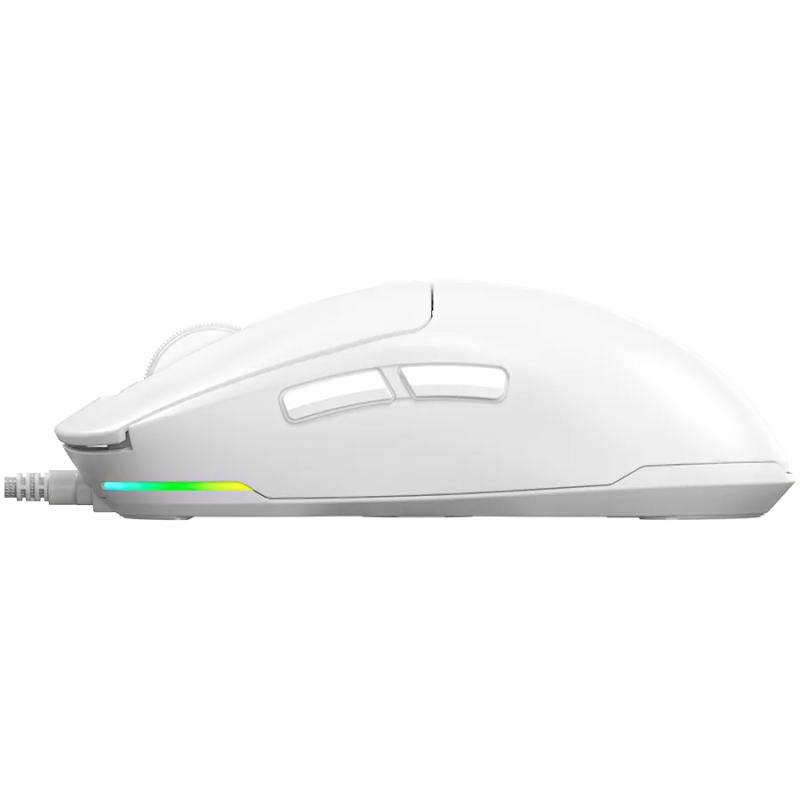 LORGAR MSA10, Ultralight Wired Gaming Mouse Advanced, white - 1