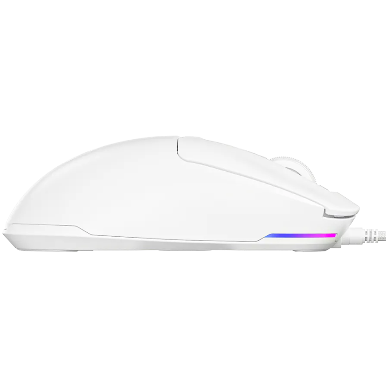LORGAR MSA10, Ultralight Wired Gaming Mouse Advanced, white - 1