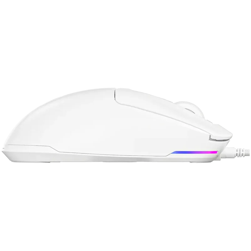 LORGAR MSA10, Ultralight Wired Gaming Mouse Advanced, white - 1