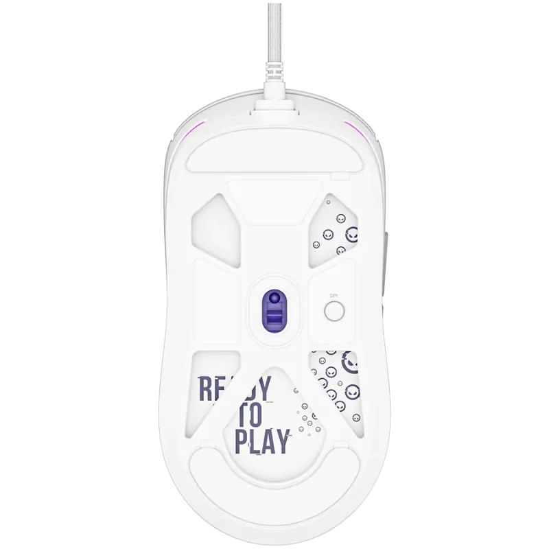 LORGAR MSA10, Ultralight Wired Gaming Mouse Advanced, white - 1