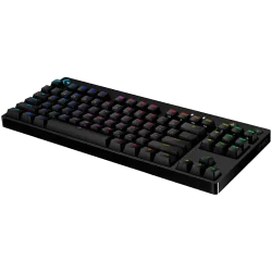 LOGITECH G PRO TKL Corded Mechanical Gaming Keyboard - BLACK - US INT'L - USB - CLICKY - 3
