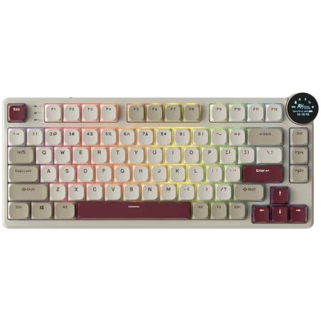 ROYAL KLUDGE RK N80 Rosy Clouds Gaming Keyboard Red switch - 1