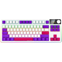 LORGAR KBP70TKLW, Wireless TKL Mechanical Gaming Keyboard Pro, White, EN layout - 1