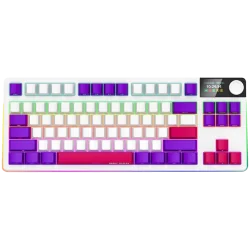 LORGAR KBP70TKLW, Wireless TKL Mechanical Gaming Keyboard Pro, White, EN layout - 1