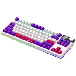 LORGAR KBP70TKLW, Wireless TKL Mechanical Gaming Keyboard Pro, White, EN layout - 2