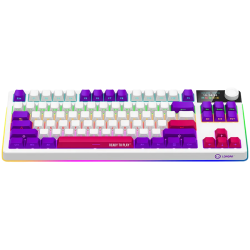 LORGAR KBP70TKLW, Wireless TKL Mechanical Gaming Keyboard Pro, White, EN layout - 3
