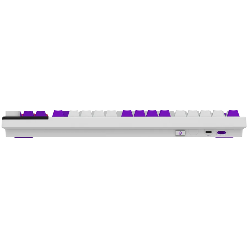 LORGAR KBP70TKLW, Wireless TKL Mechanical Gaming Keyboard Pro, White, EN layout - 1