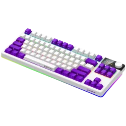 LORGAR KBP70TKLW, Wireless TKL Mechanical Gaming Keyboard Pro, White, EN layout - 7