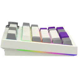 LORGAR KBP70TKLW, Wireless TKL Mechanical Gaming Keyboard Pro, Beige, EN layout - 4