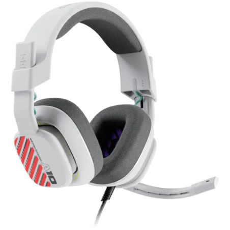 LOGITECH ASTRO A10 Wired Gaming Headsets - STAR KILLER BASE - WHITE - 3.5 MM - 1