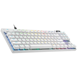 LOGITECH G PRO X TKL RAPID Gaming Keyboard - WHITE - US INT'L - USB - EMEA28i-935 - LINEAR - 2