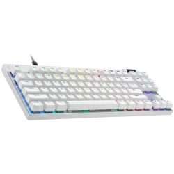 LOGITECH G PRO X TKL RAPID Gaming Keyboard - WHITE - US INT'L - USB - EMEA28i-935 - LINEAR - 2