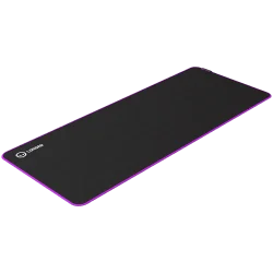 Lorgar Main 319, Gaming mouse pad, High-speed surface, Purple anti-slip rubber base, size: 900mm x 360mm x 3mm, weight 0.6kg - 3