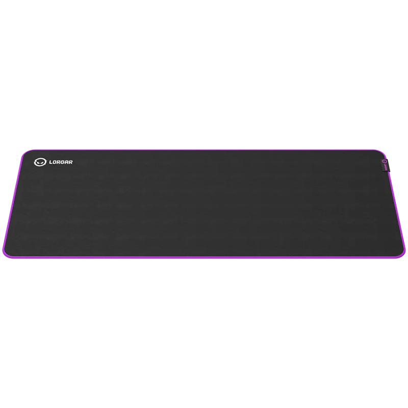 Lorgar Main 319, Gaming mouse pad, High-speed surface, Purple anti-slip rubber base, size: 900mm x 360mm x 3mm, weight 0.6kg - 1