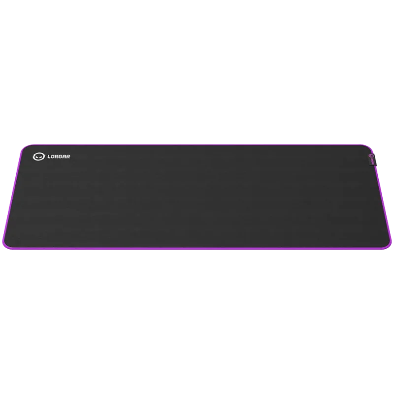Lorgar Main 319, Gaming mouse pad, High-speed surface, Purple anti-slip rubber base, size: 900mm x 360mm x 3mm, weight 0.6kg - 1